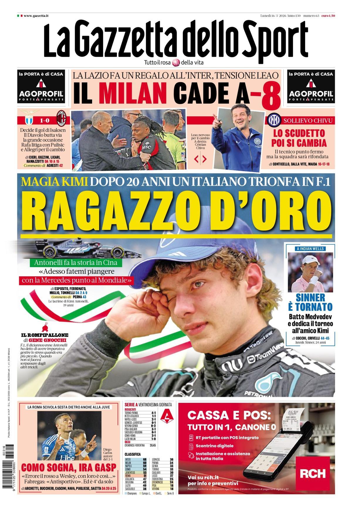 Las portadas de la prensa deportiva de hoy