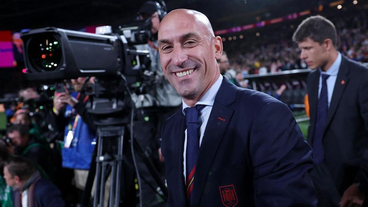 Luis Rubiales, president de la RFEF, en una imatge d'arxiu