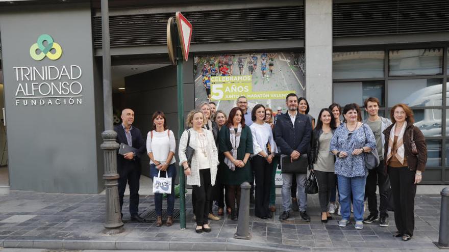 Presentación de Los Comercios también corren el Maratón.