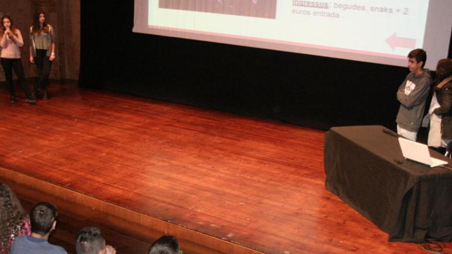 L&#039;acte, avui a l&#039;Auditori de Banyoles.