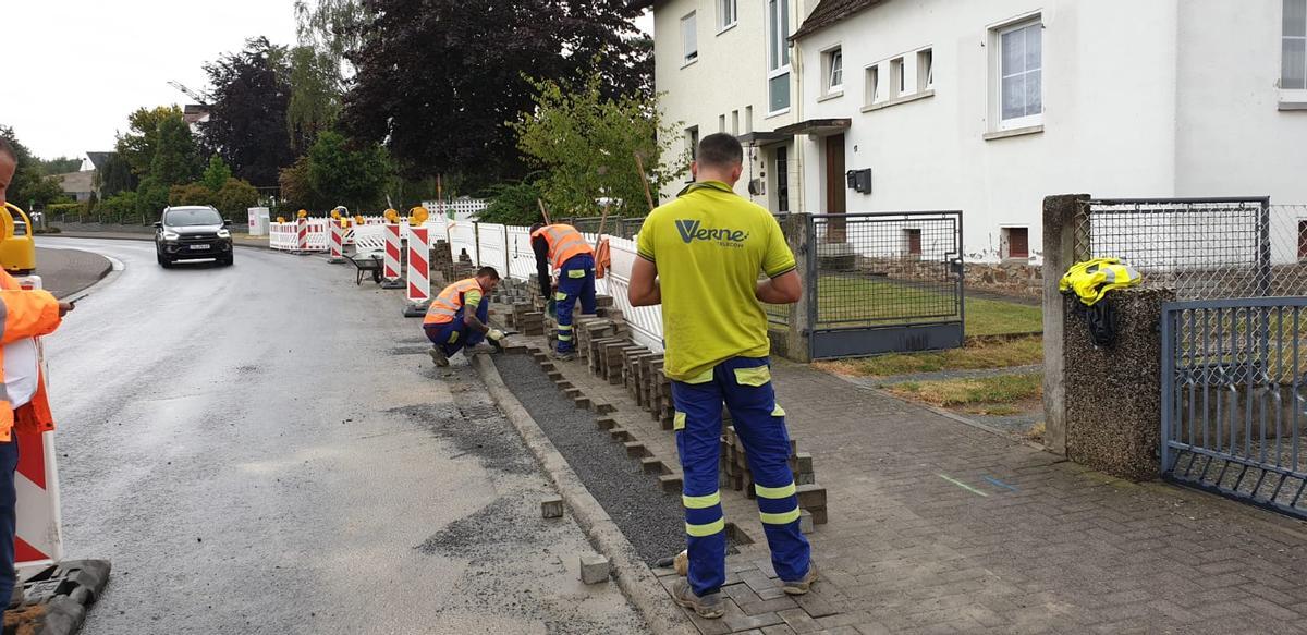 Trabajadores de Verne en Alemania.