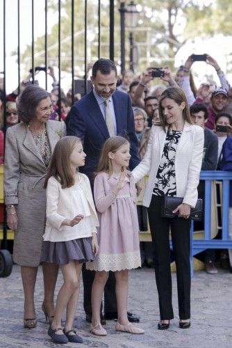 Royals bei der Ostermesse