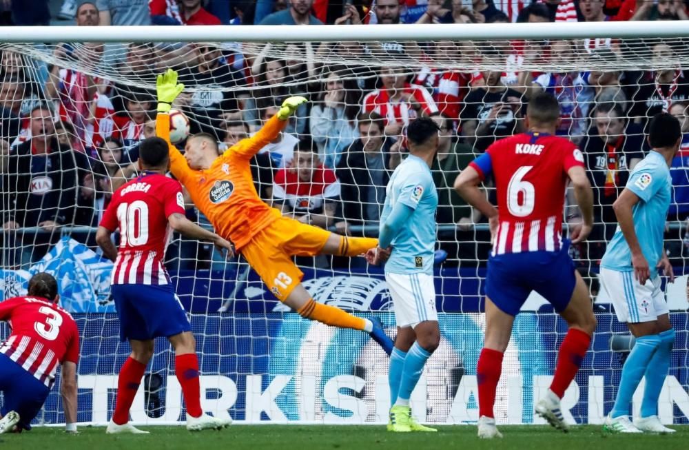 Las mejores imágenes del Atleti - Celta. // EFE | Reuters