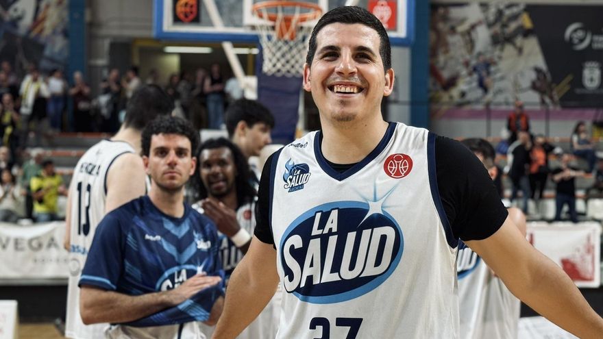Carlos Toledo, jugador de LaSalud Archena, durante un partido de la pasada temporada.