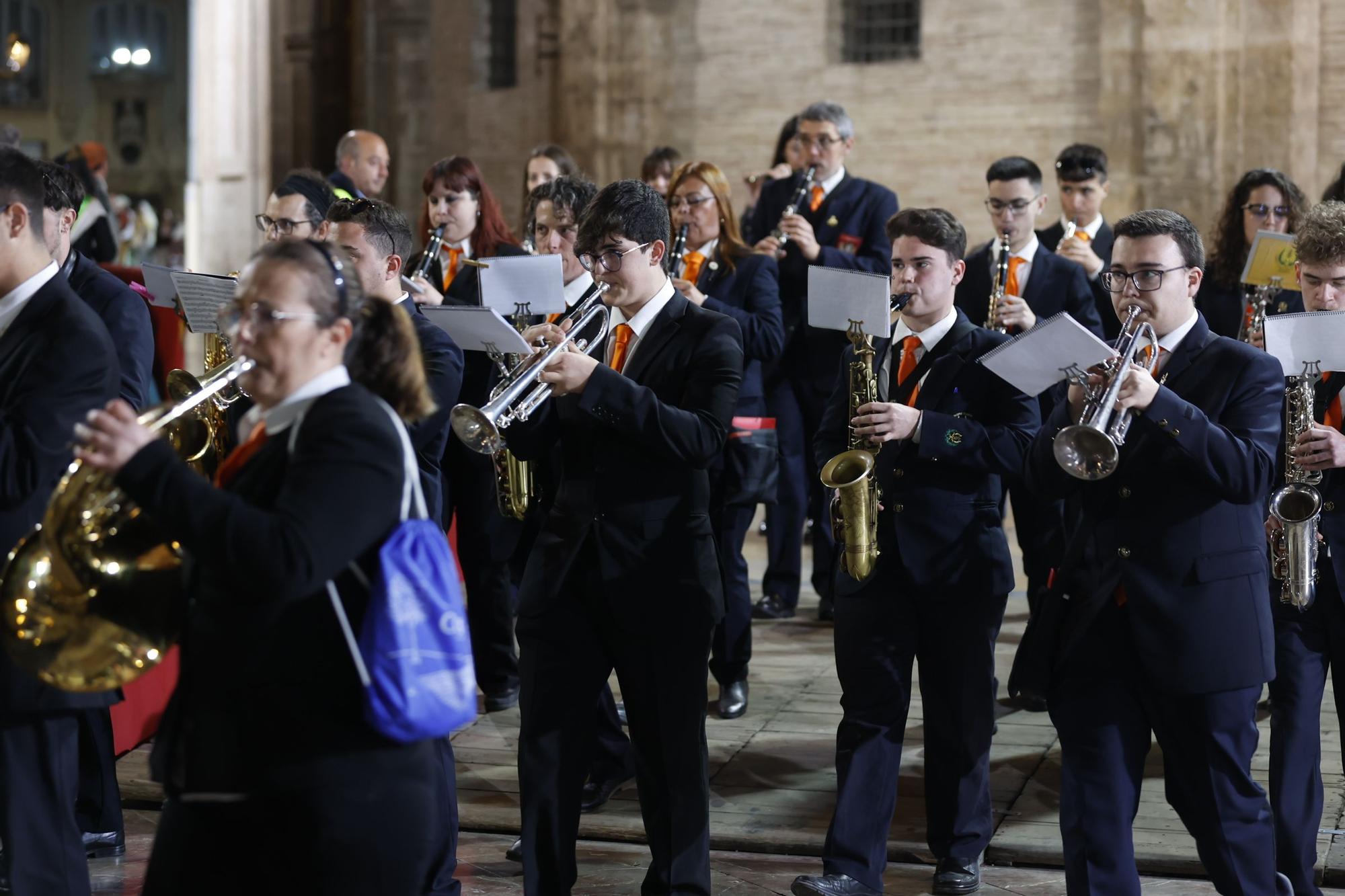 Fallas 2023 | Antología de músicos en la Ofrenda del día 17