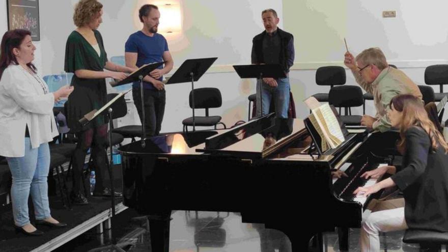 Ensayo del ‘Stabat Mater’ para Concierto de Pascua del Principal