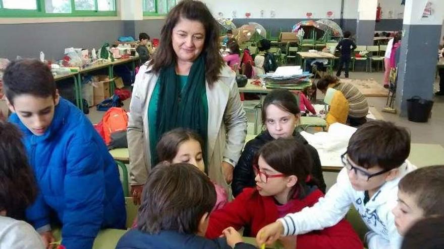 Taller de clausura del campamento urbano de Navidad.