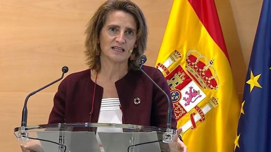 La vicepresidenta cuarta del Gobierno y ministra para la Transición Ecológica y el Reto Demográfico del Gobierno de España, Teresa Ribera.