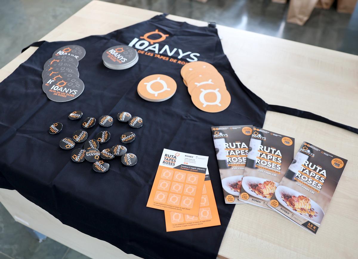 Davantal i un pin de record, premis per aquells qui tastin les 85 tapes de la Ruta de Roses 2026.