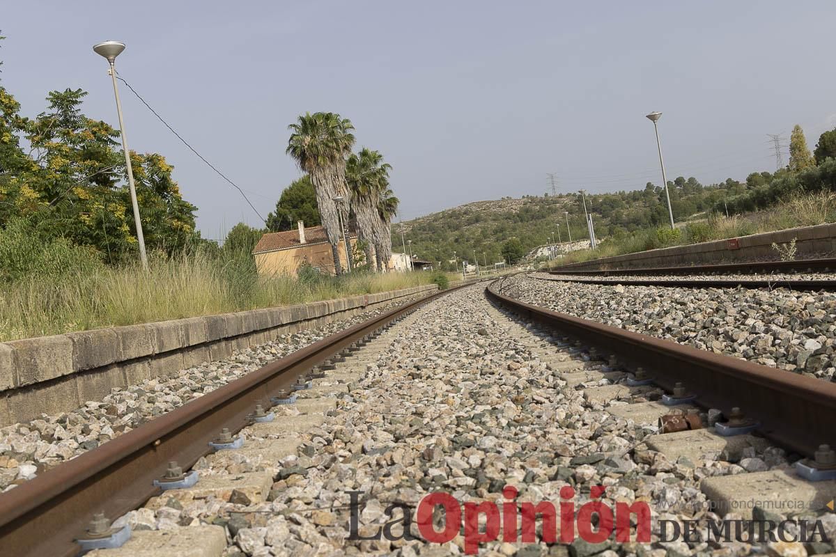 Así ha sido la marcha convocada por la Asociación Plaza Nueva en defensa de la Estación de tren de Calasparra