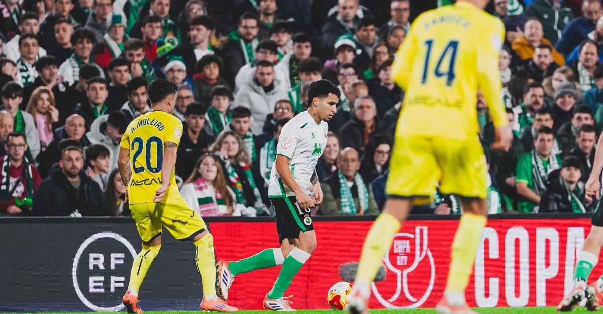 Racing - Villarreal de Copa del Rey