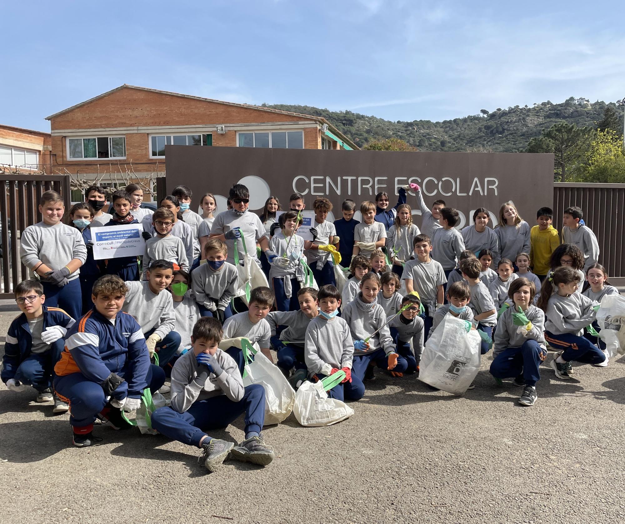 El cap de Creus ha quedat més net gràcies a l'acció de les escoles de l'entorn del Parc Natural