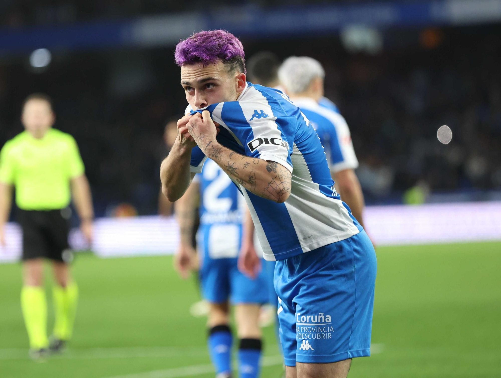 El Dépor golea al Castellón en Riazor (5-1)