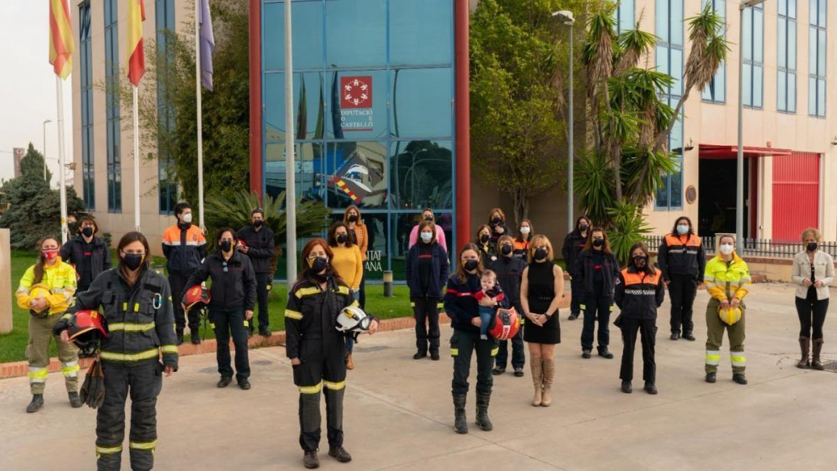 Mujeres al frente del Consorcio de Bomberos de Castellón: &quot;Un ejemplo para las niñas de la provincia&quot;