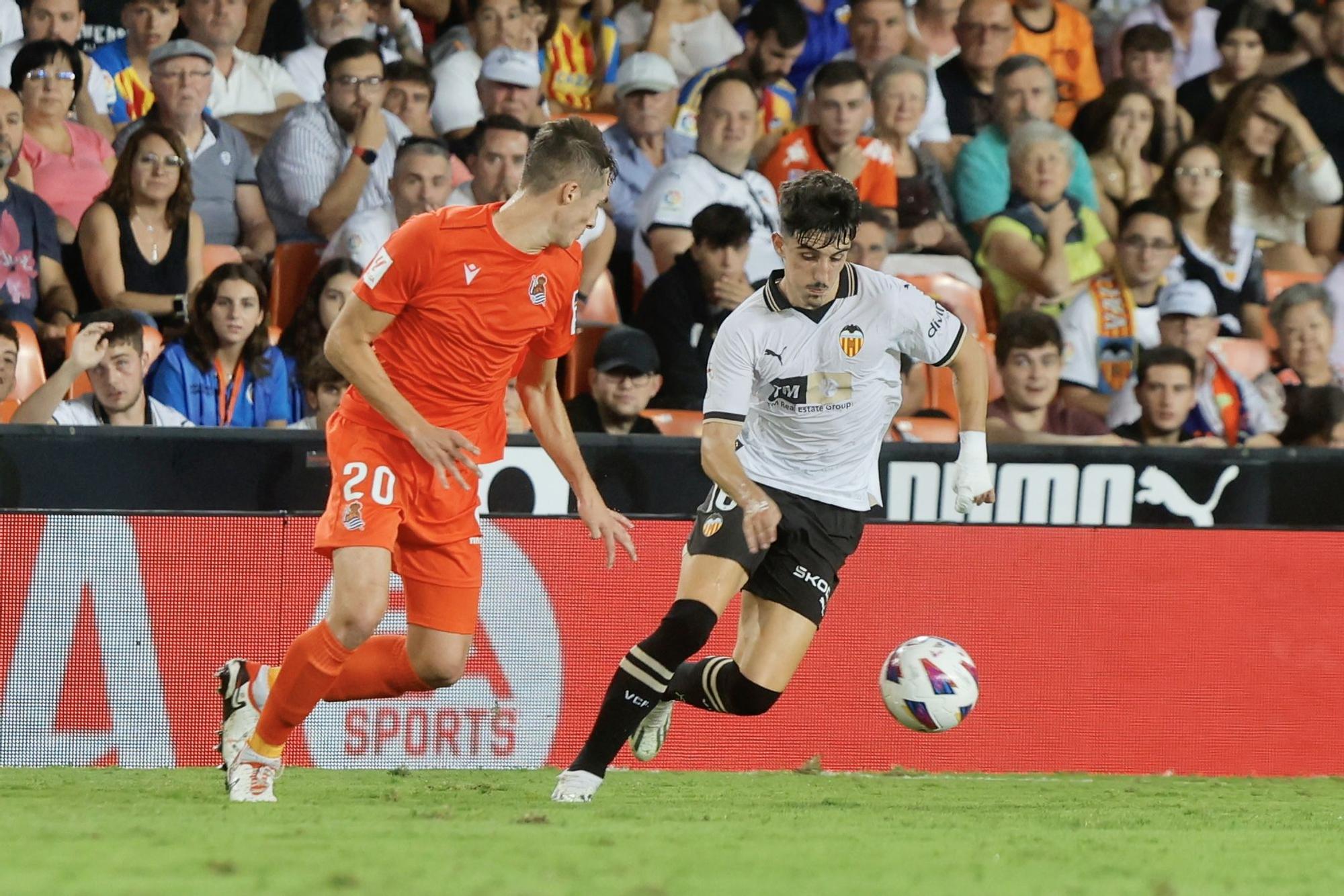 Valencia CF - Real Sociedad en imágenes