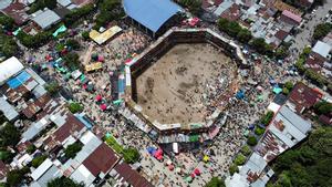 Trágico derrumbe de una grada en una plaza de toros en Colombia: al menos cuatro muertos y decenas de heridos