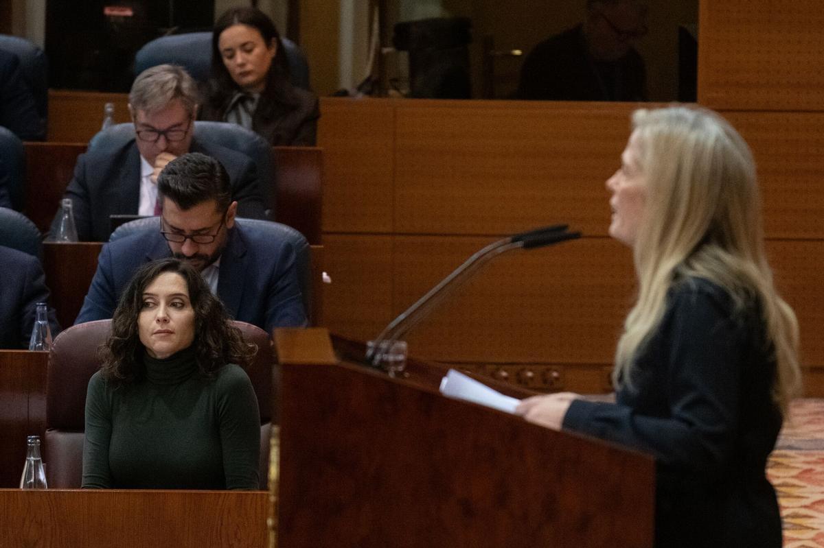 La consejera de Economía, Hacienda y Empleo de la Comunidad de Madrid, Rocío Albert.