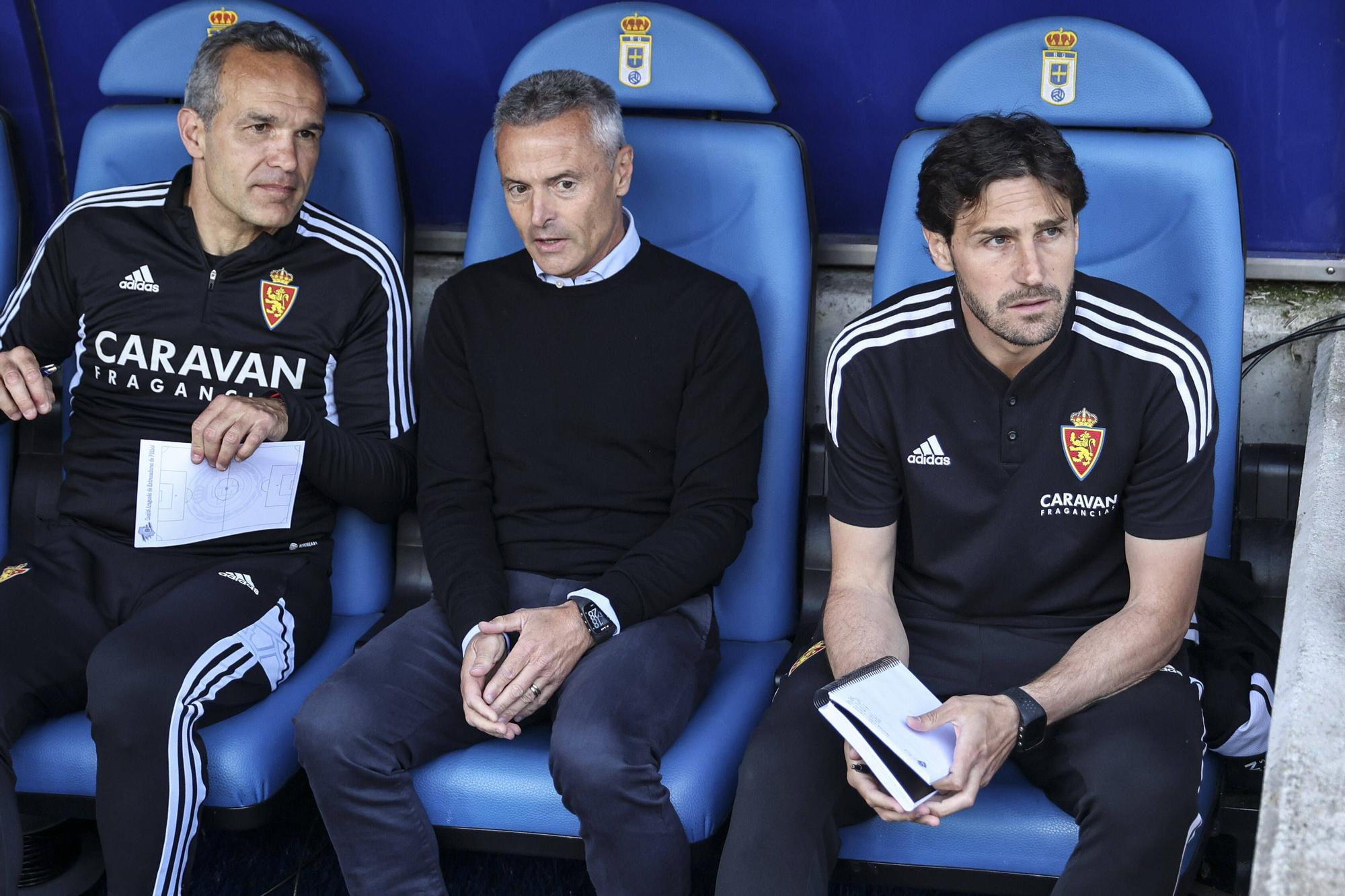 En imágenes: Así fue el partido entre el Real Oviedo y el Zaragoza en el Tartiere