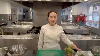 Una joven cocinera valenciana compite por una beca de 26.000 euros