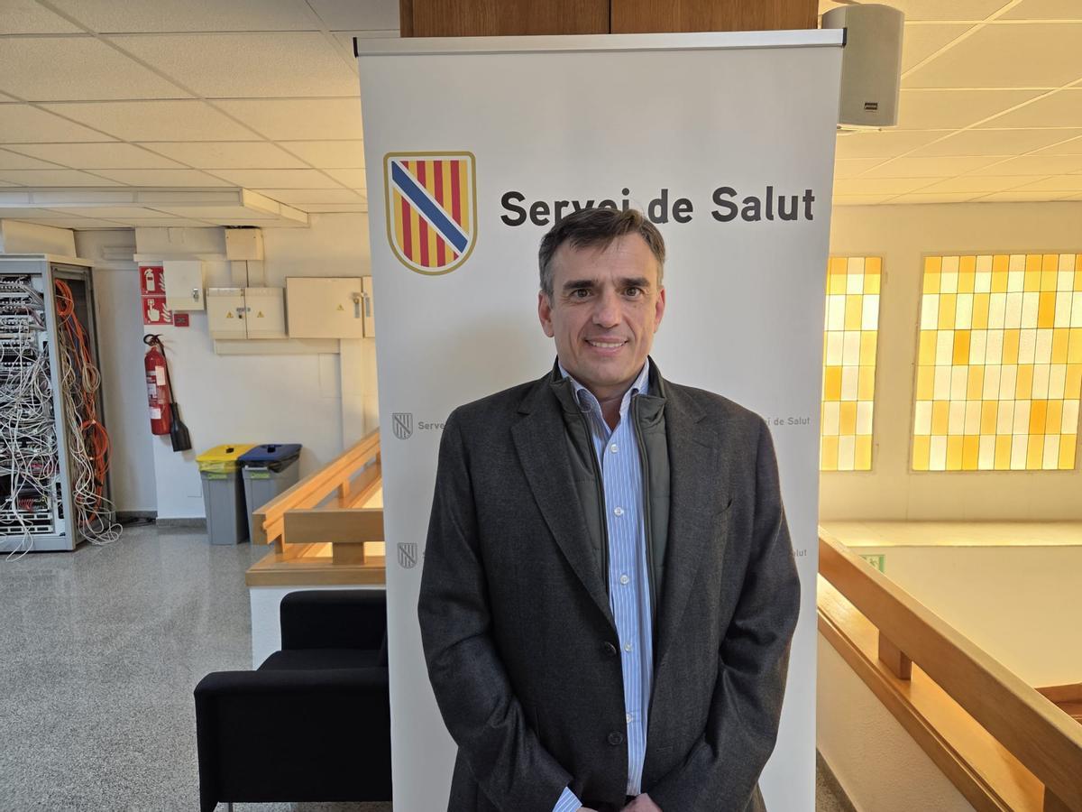 El subdirector de Transformación e Innovación del Ib-Salut, Miguel Ángel Benito.