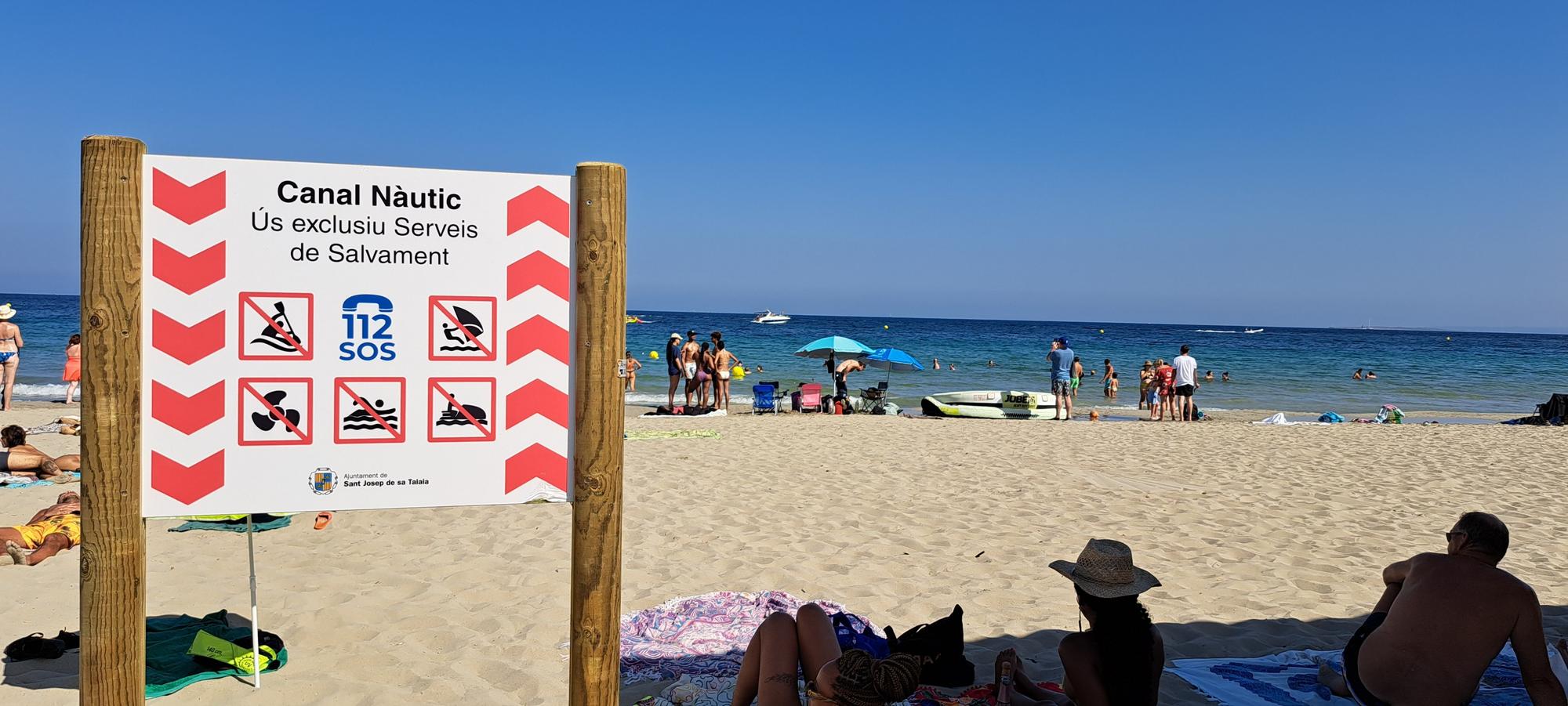 Motos de agua en Platja d'en Bossa