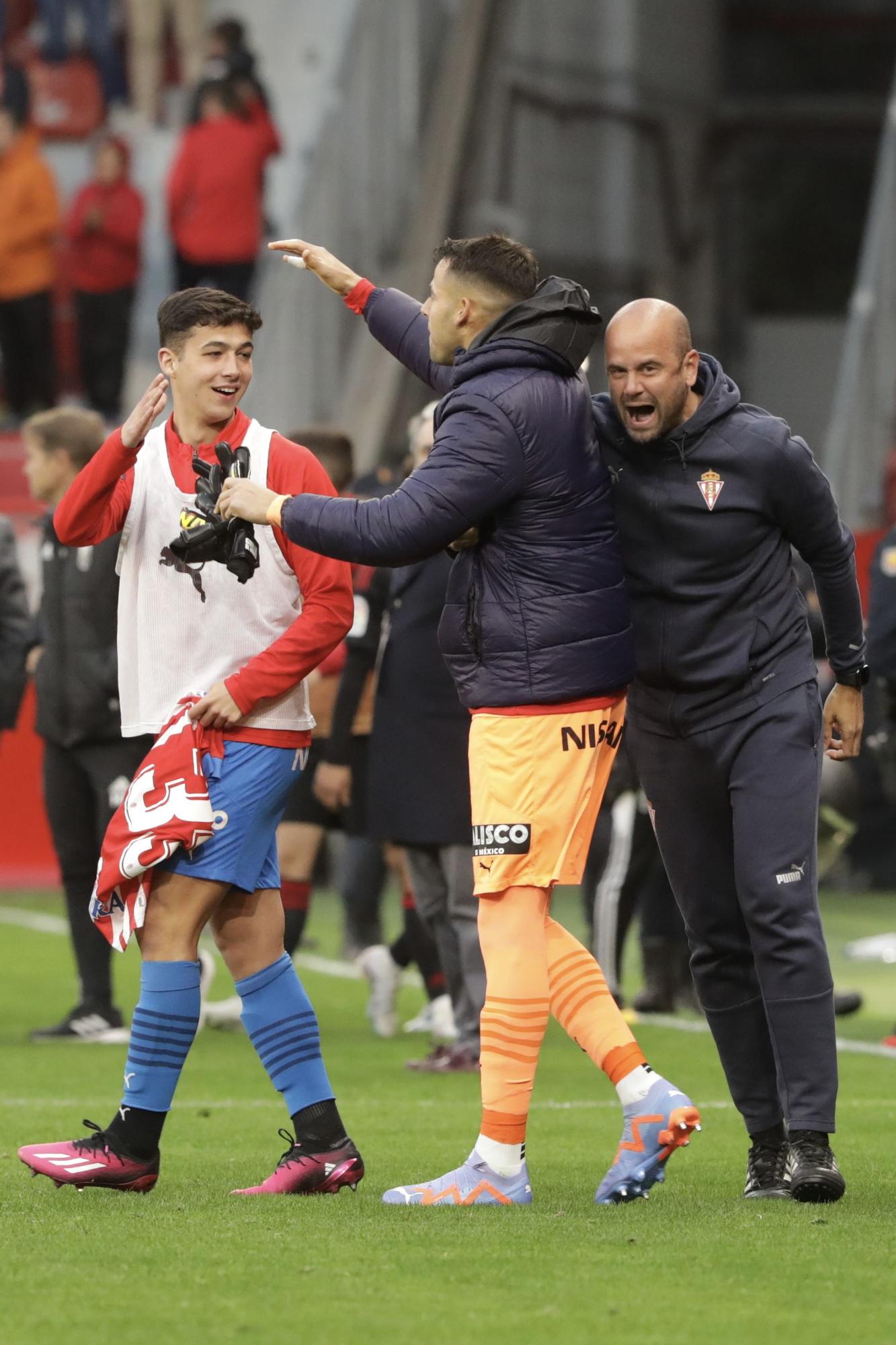 Así fue el encuentro entre el Sporting y el Granada