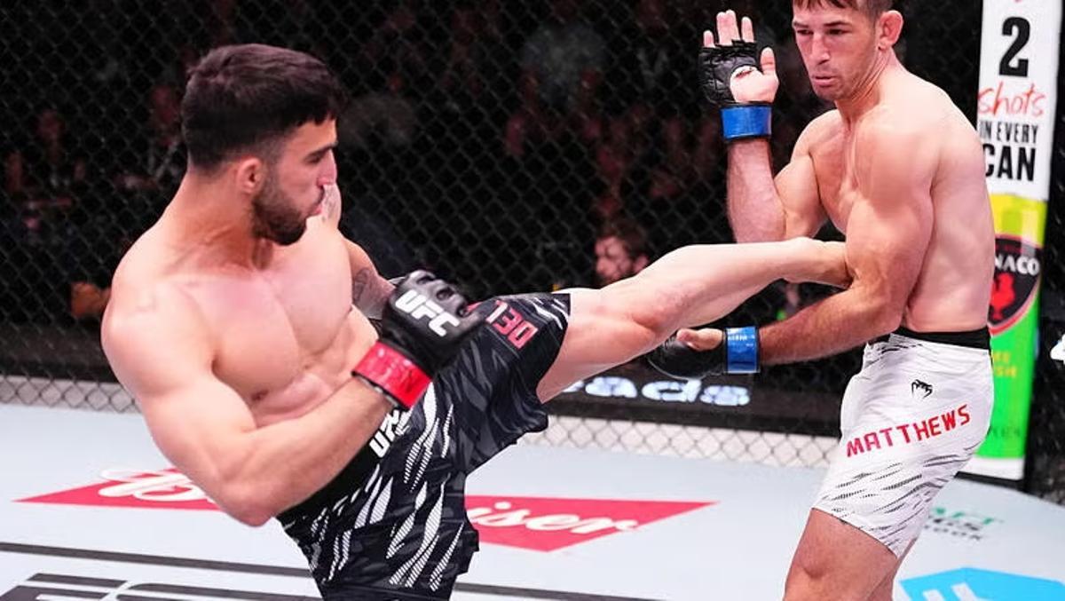 Yadier venció en su debut en UFC por sumisión