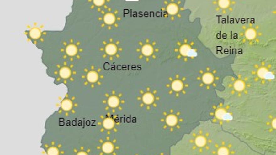 Mapa de previsión meteorológica