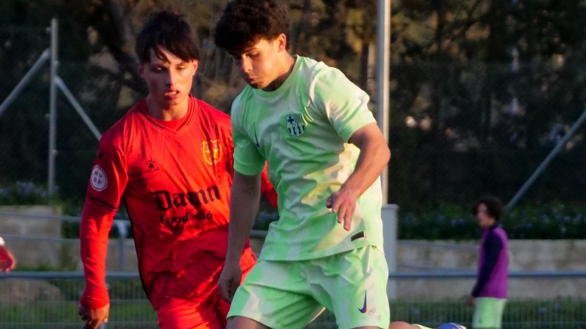 Quim Junyent dio la cara en el campo de la Damm