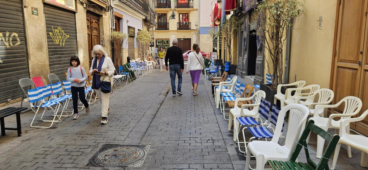 Las sillas de la calle Avellanas