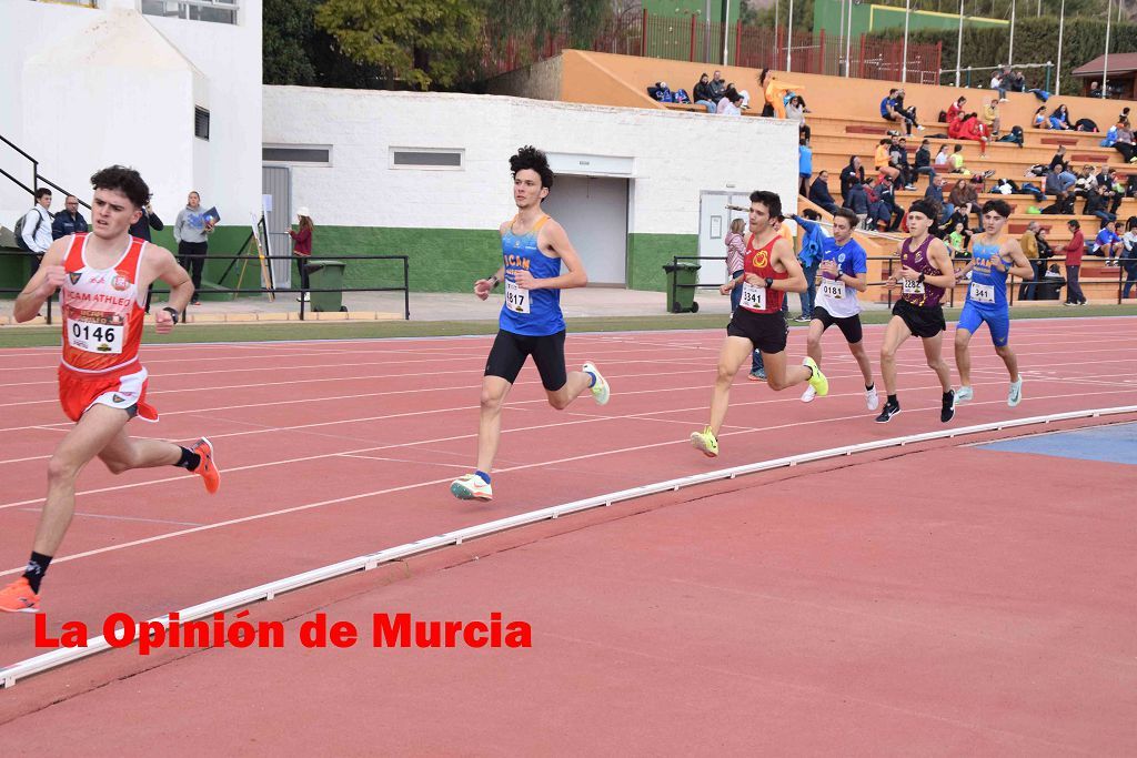 Regional absoluto y sub-23 de atletismo en Lorca