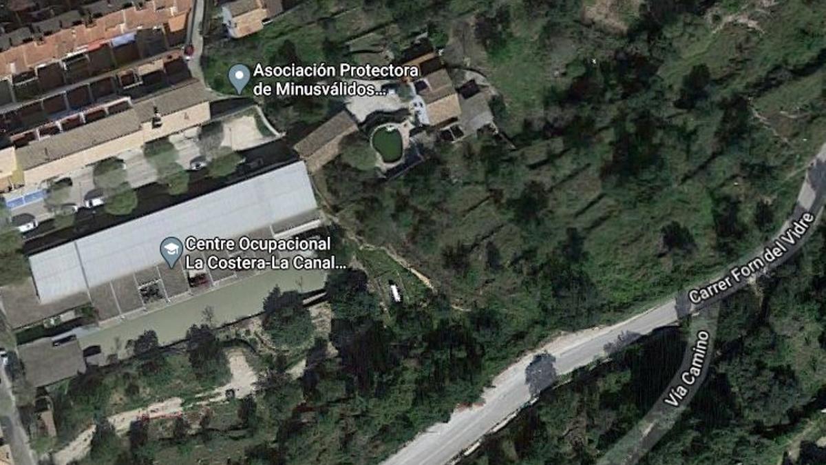 La ubicación del futuro centro de día comarcal.
