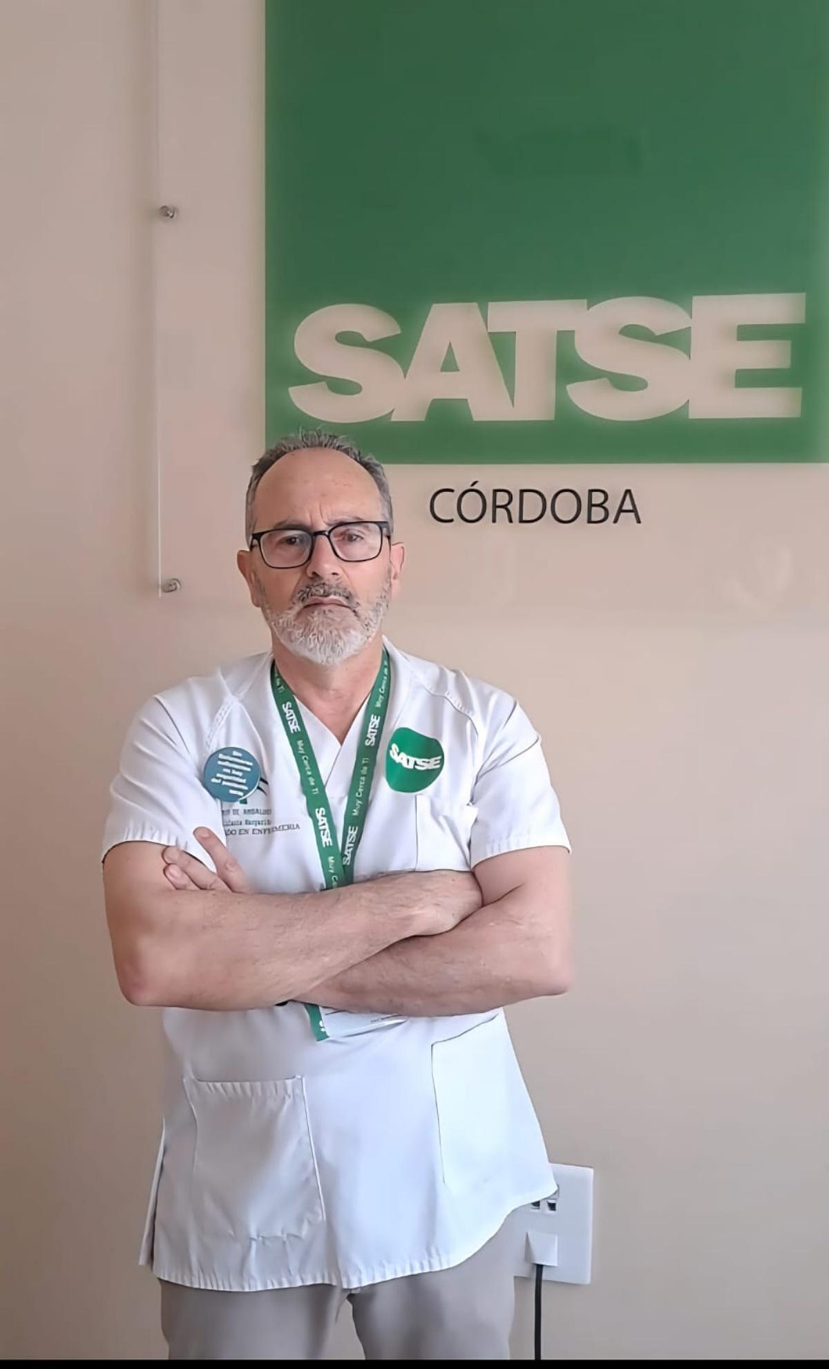 Rafael Osuna, secretario provincial de Satse Córdoba.