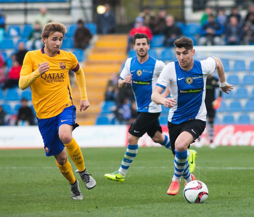 Hércules 0 - Barcelona B 2