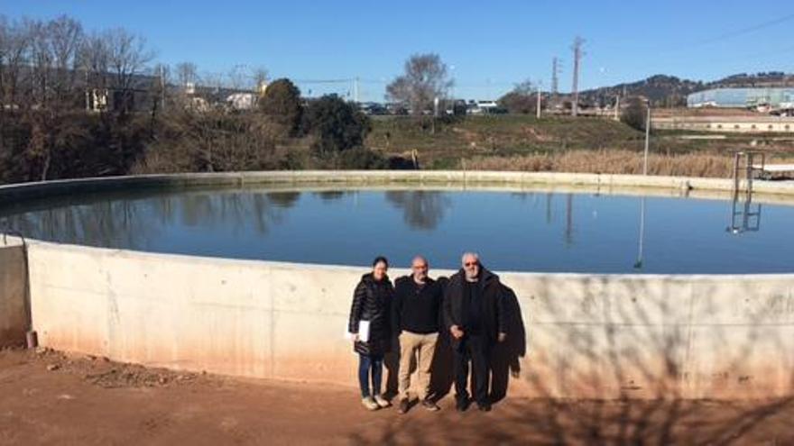 Funciona a ple rendiment la renovada planta potabilitzadora de Santpedor