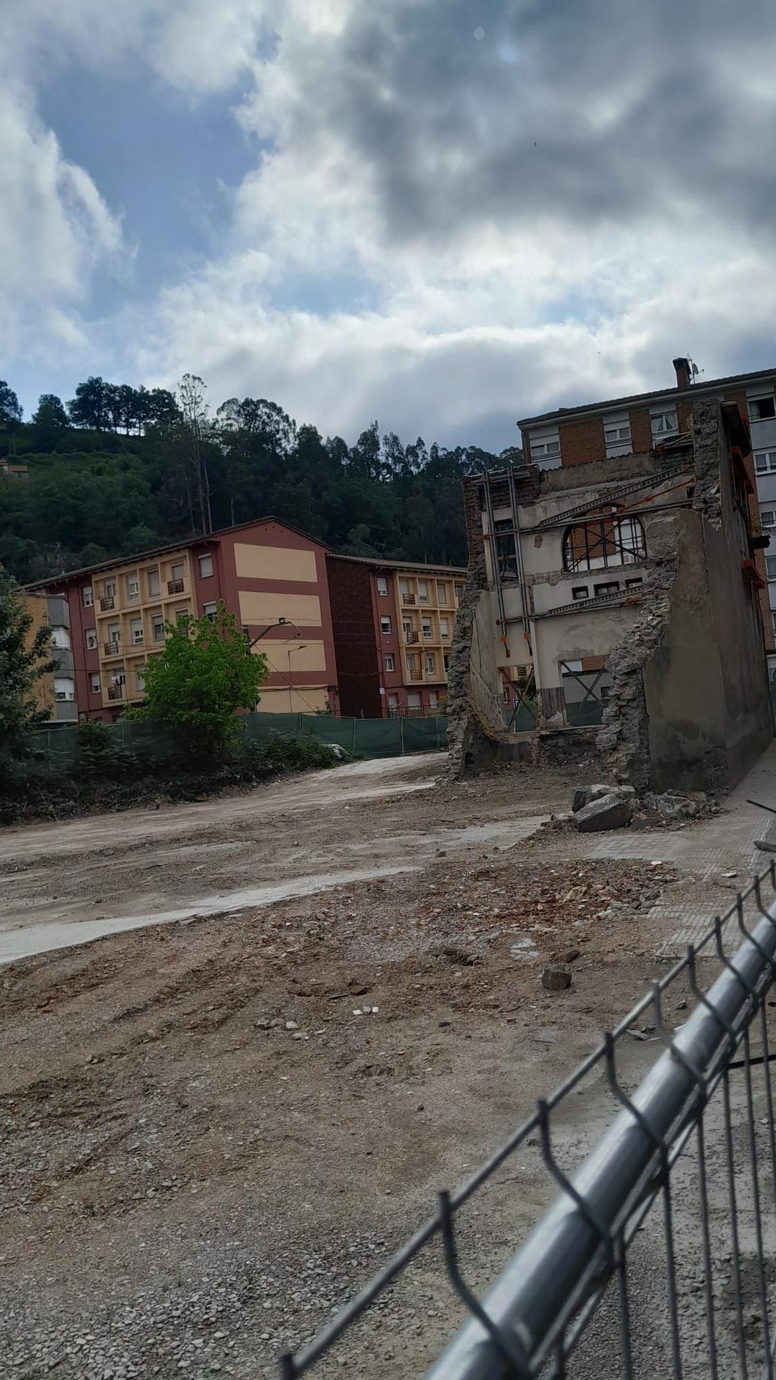 Obras del centro de salud de Sotrondio