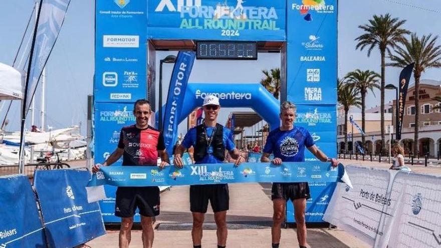 Oscar Alonso y Nadezda Surmonina se llevan la Formentera All Round Trail en las categorías masculina y femenina