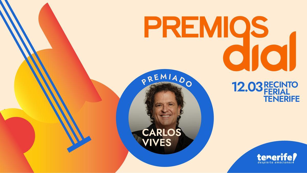 Carlos Vives, ganador de los Premios Dial 2026