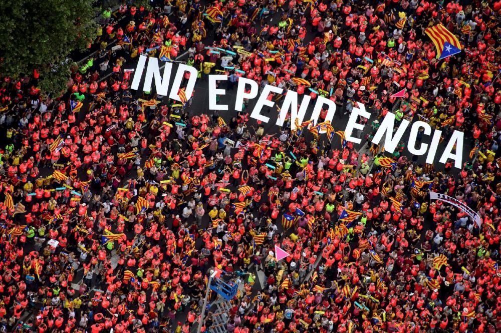 Les millors imatges de la Diada 2018