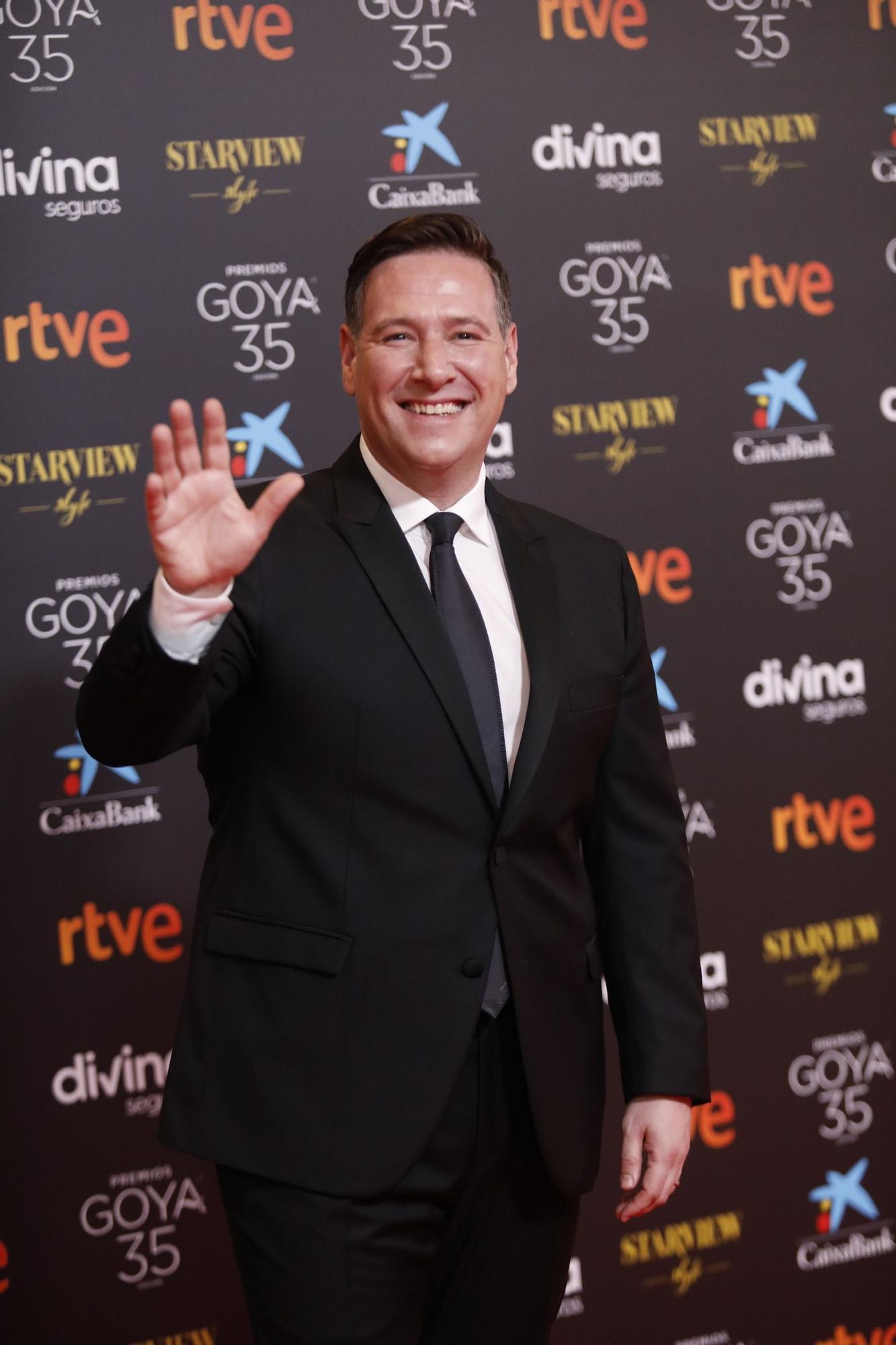 Alfombra roja de la gala de los Goya 2021 en Málaga