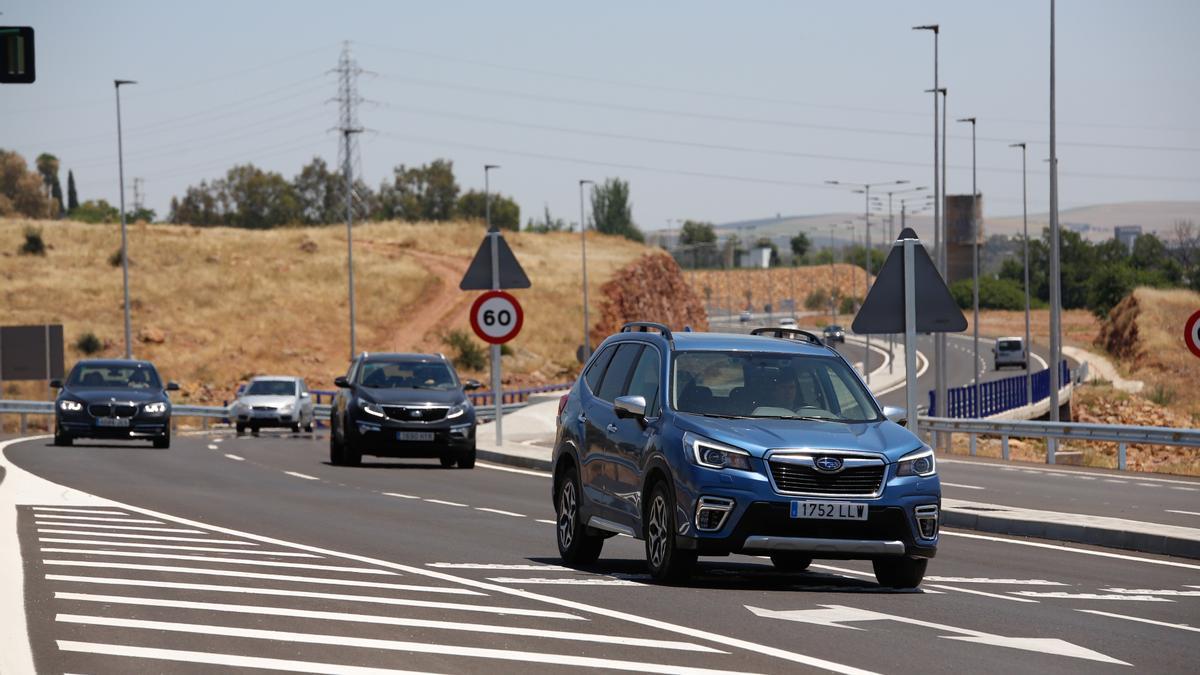 Tramo de ronda Norte que ejecutó el Ayuntamiento y que está en servicio desde junio.