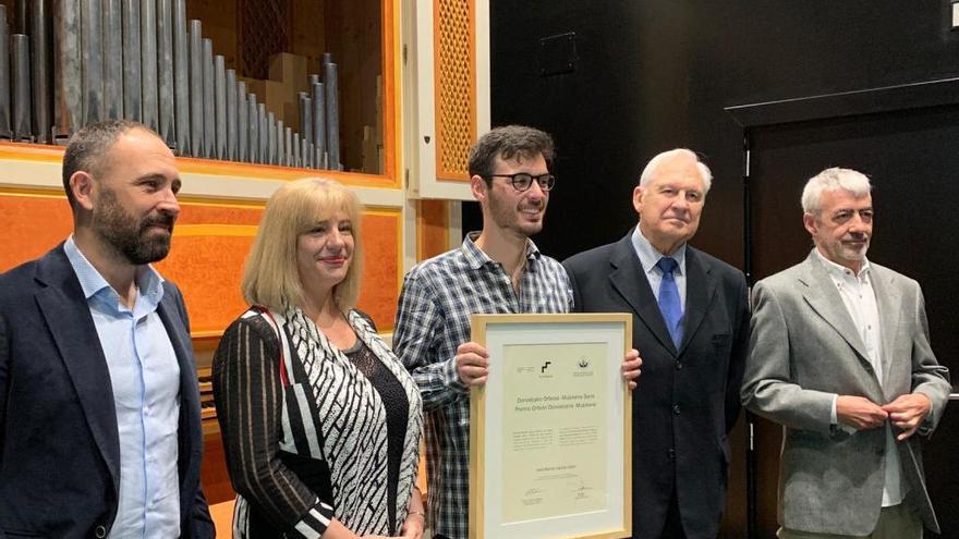 José Ramón García López, premio Orfeón Donostiarra-Musikene