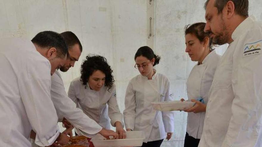 Recetas del Samaín en la plaza de Requejo