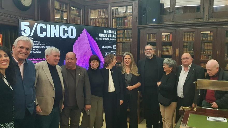 La Comarca de Cinco Villas presenta su festival literario en el Ateneo de Madrid