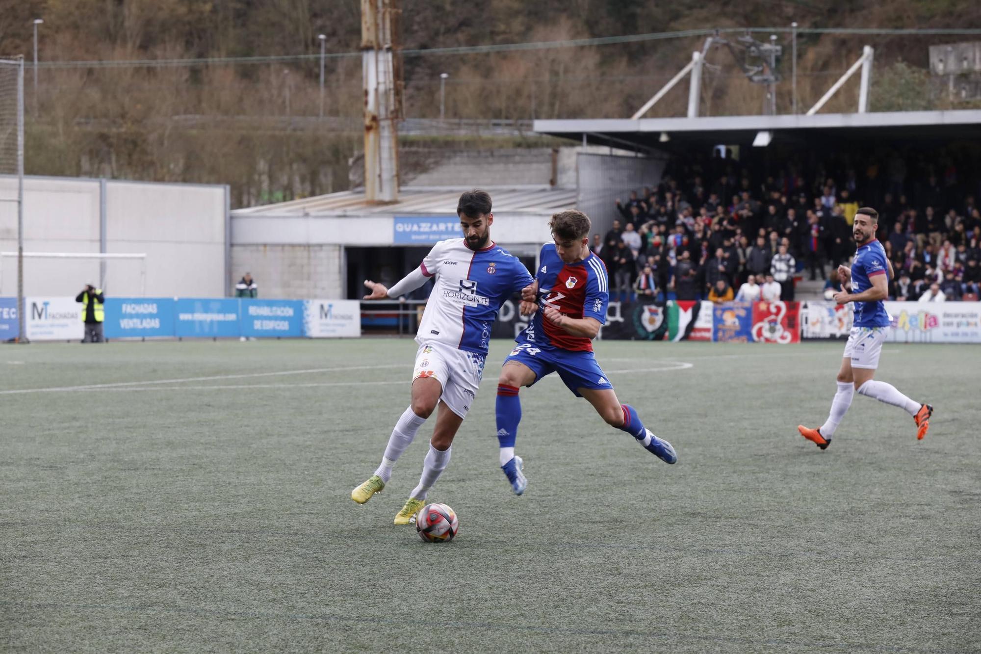 EN IMÁGENES: Así ha sido la victoria del Avilés en el derbi asturiano ante el Langreo