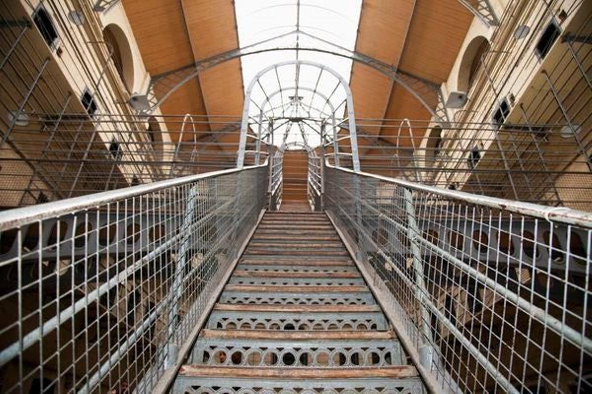 Interior de la prisión, ahora convertida en museo