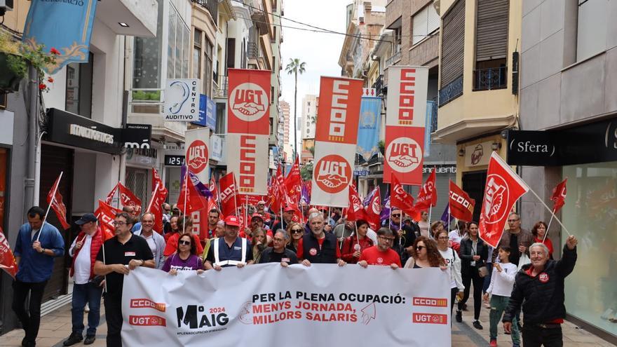 Galería de imágenes: Castelló se reivindica por el 1 de Mayo