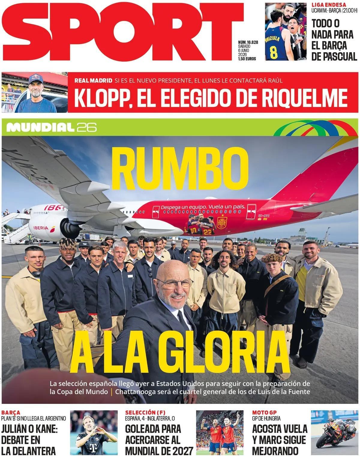 Estas son las portadas de la prensa deportiva de hoy