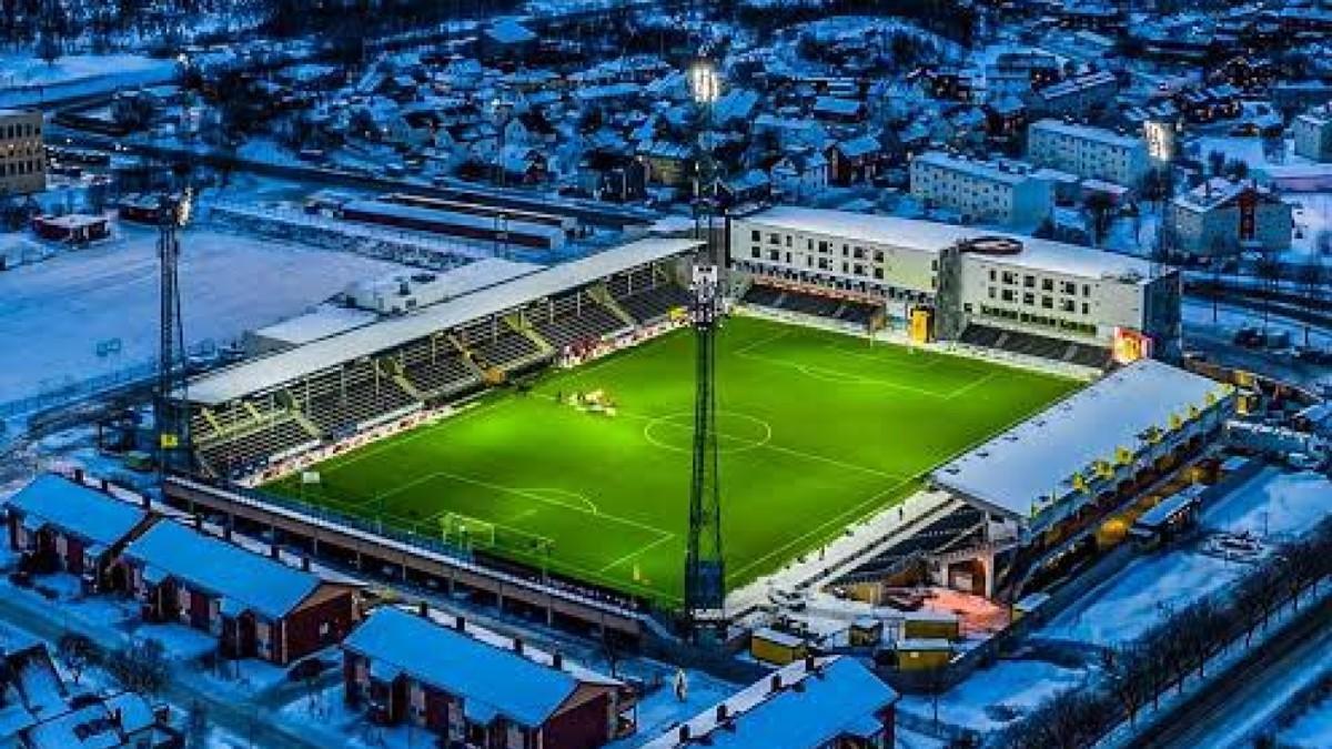 El Aspmyra Stadion es un fortín para el Bodø/Glimt.