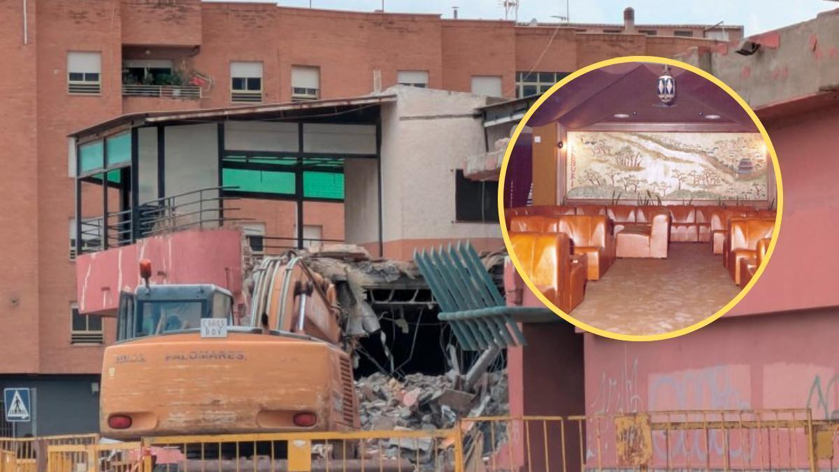 Derriban en Totana la discoteca que convirtió al municipio en una referencia de la noche murciana durante los 80 y los 90